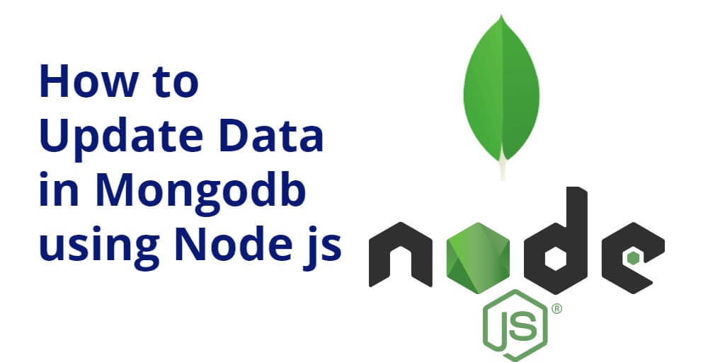 how to update data from mongodb using node js